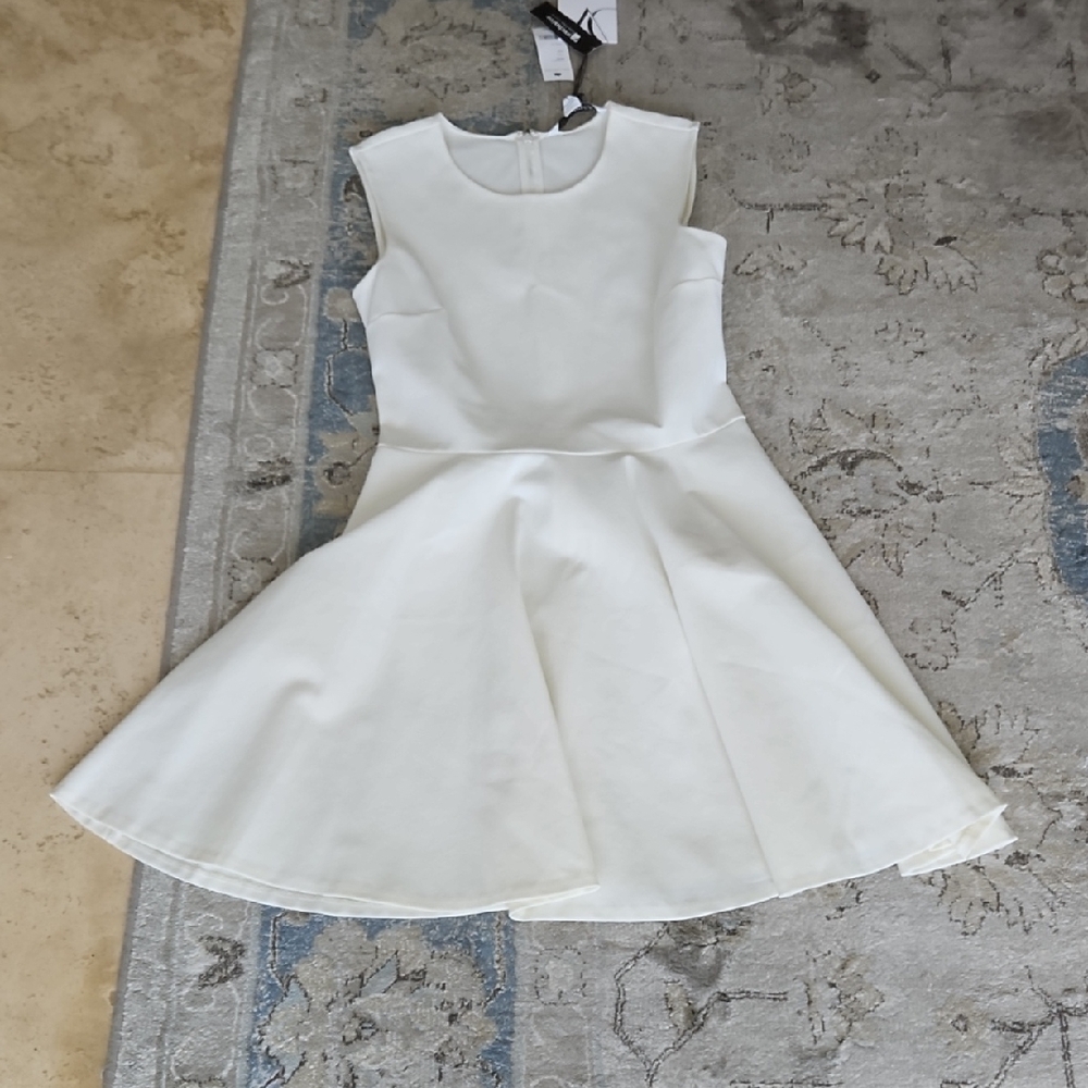 Diane Von Furstenberf Elegant White Dress